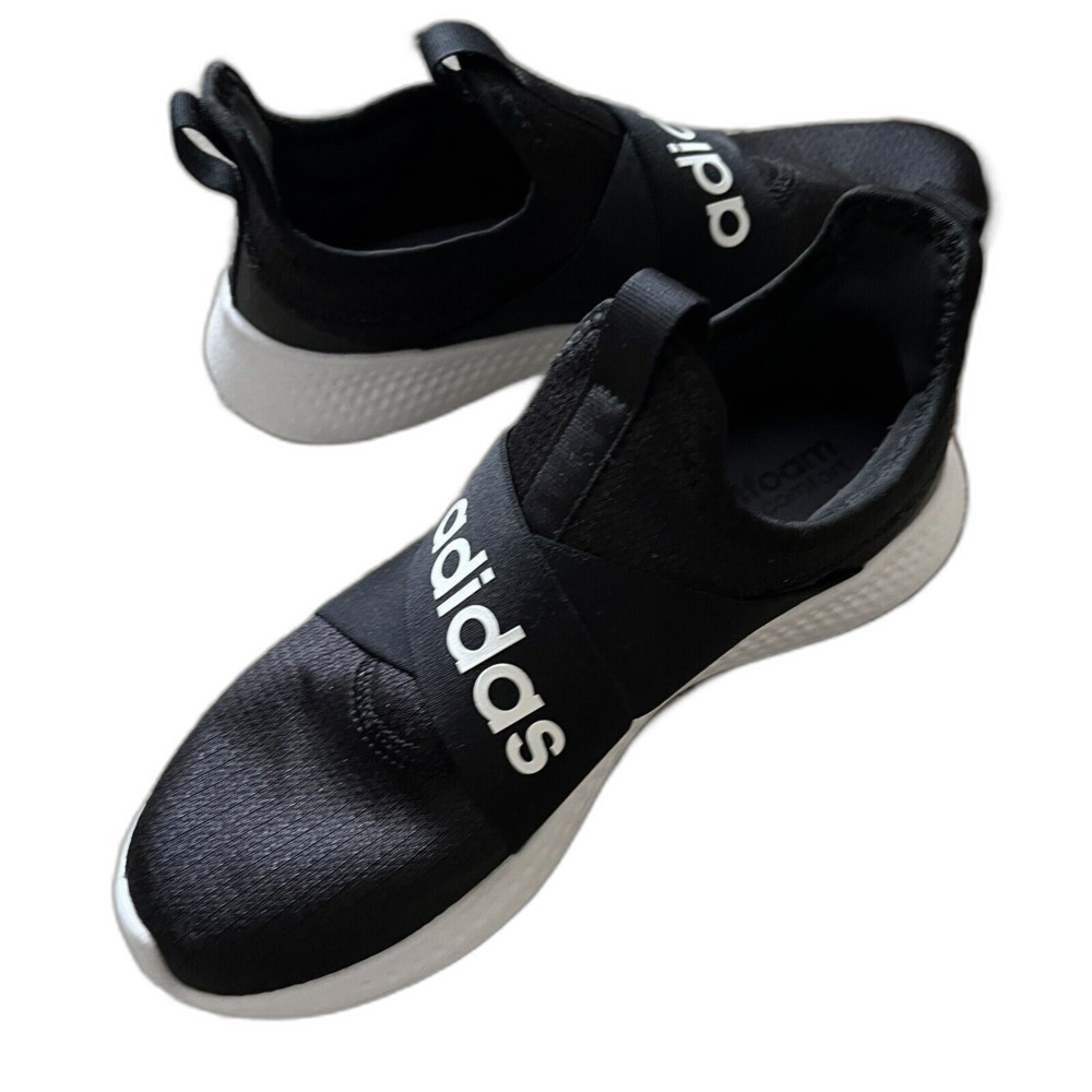 adidas Lite Racer Adapt Women’s Black Size 6.5 M Sneakers Casual Shoes FV8601